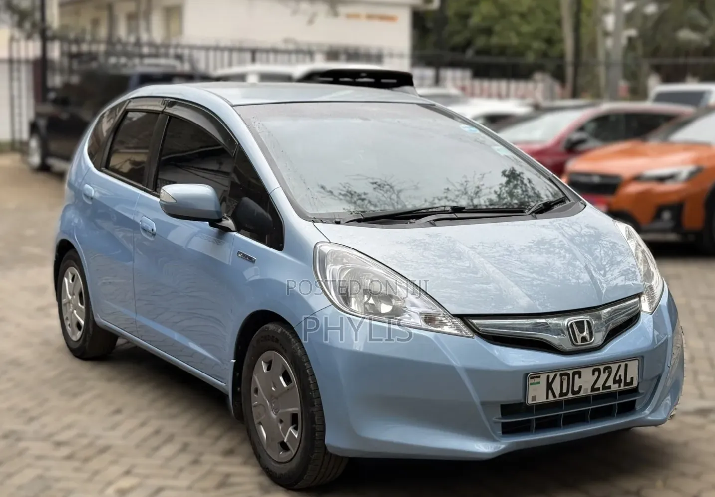 Honda Fit 2013 Blue