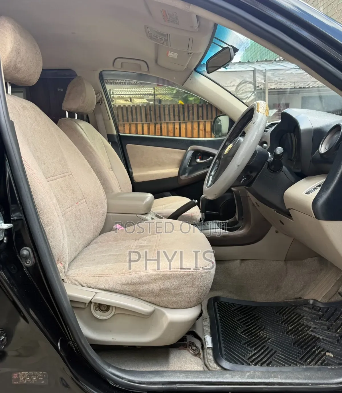 Toyota Vanguard 2008 Black