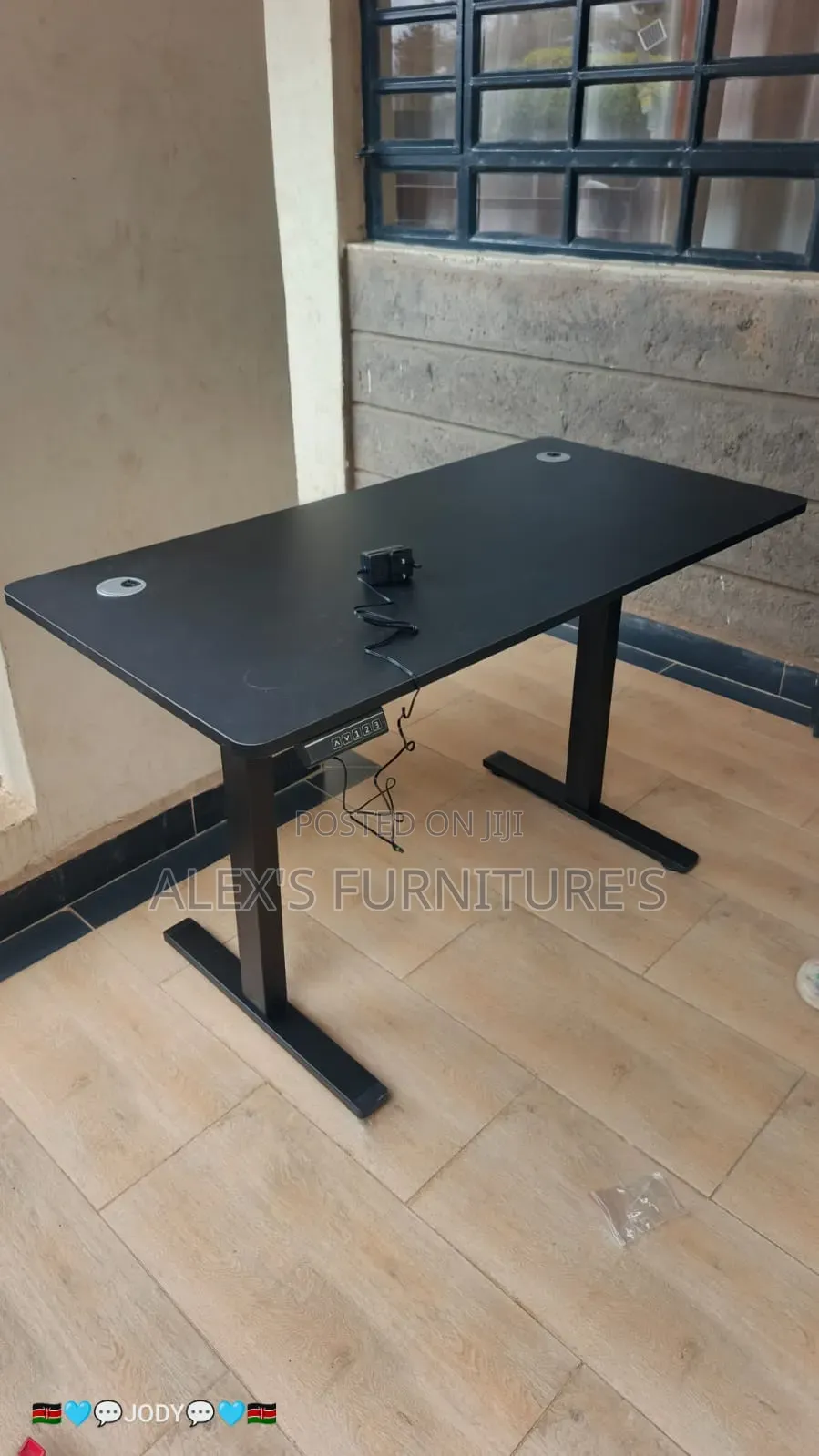 Office Metallic Frame With High Quality Adjustable Desk> Electric Desk