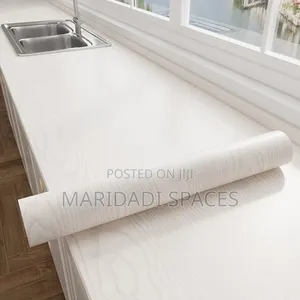Matt White and Glossy White Finish Contact Papers Available