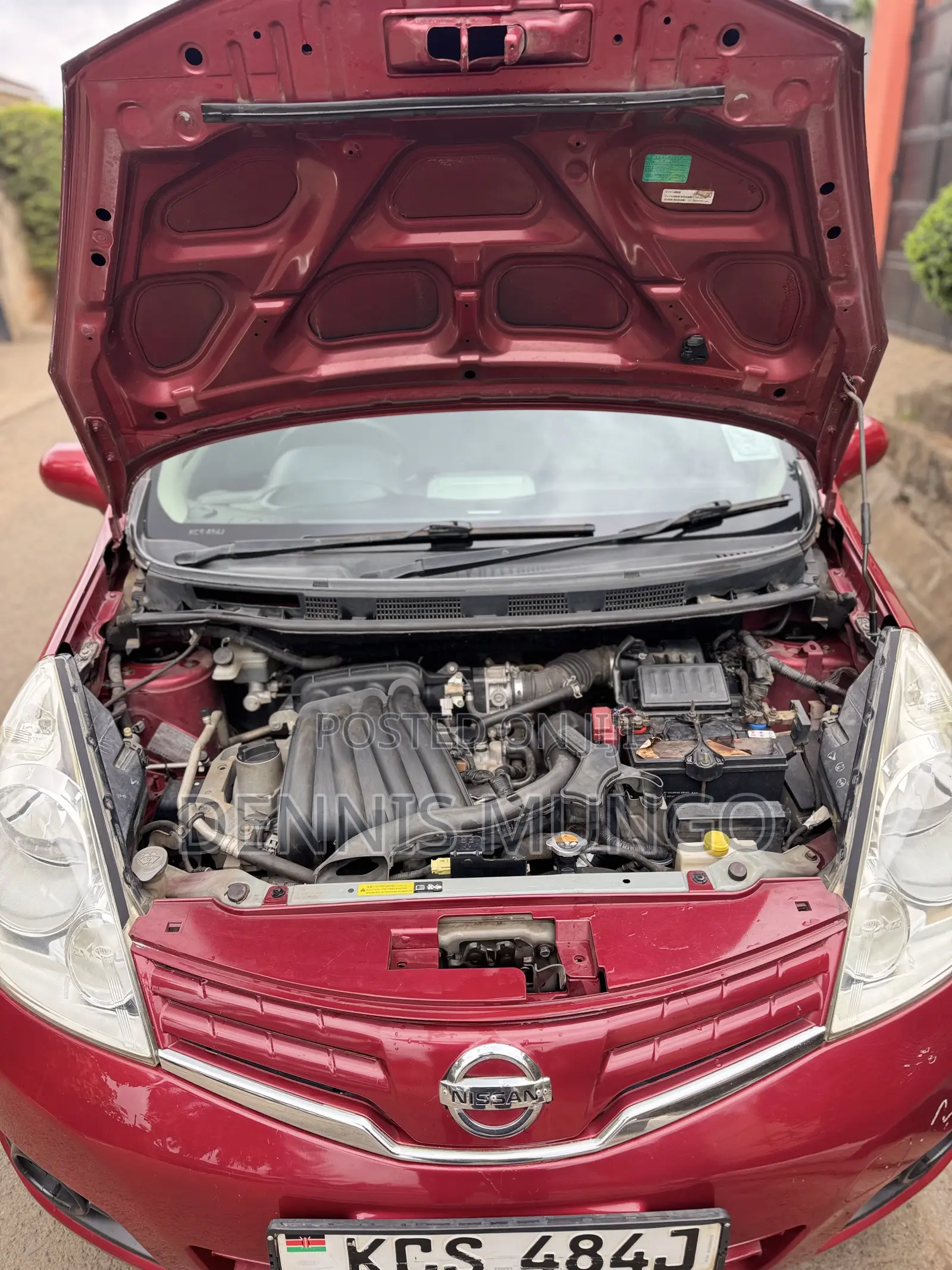 Nissan Note 1.4 2012 Red