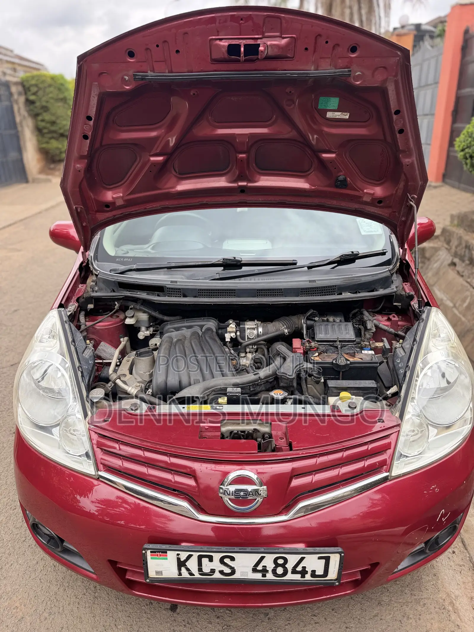 Nissan Note 1.4 2012 Red