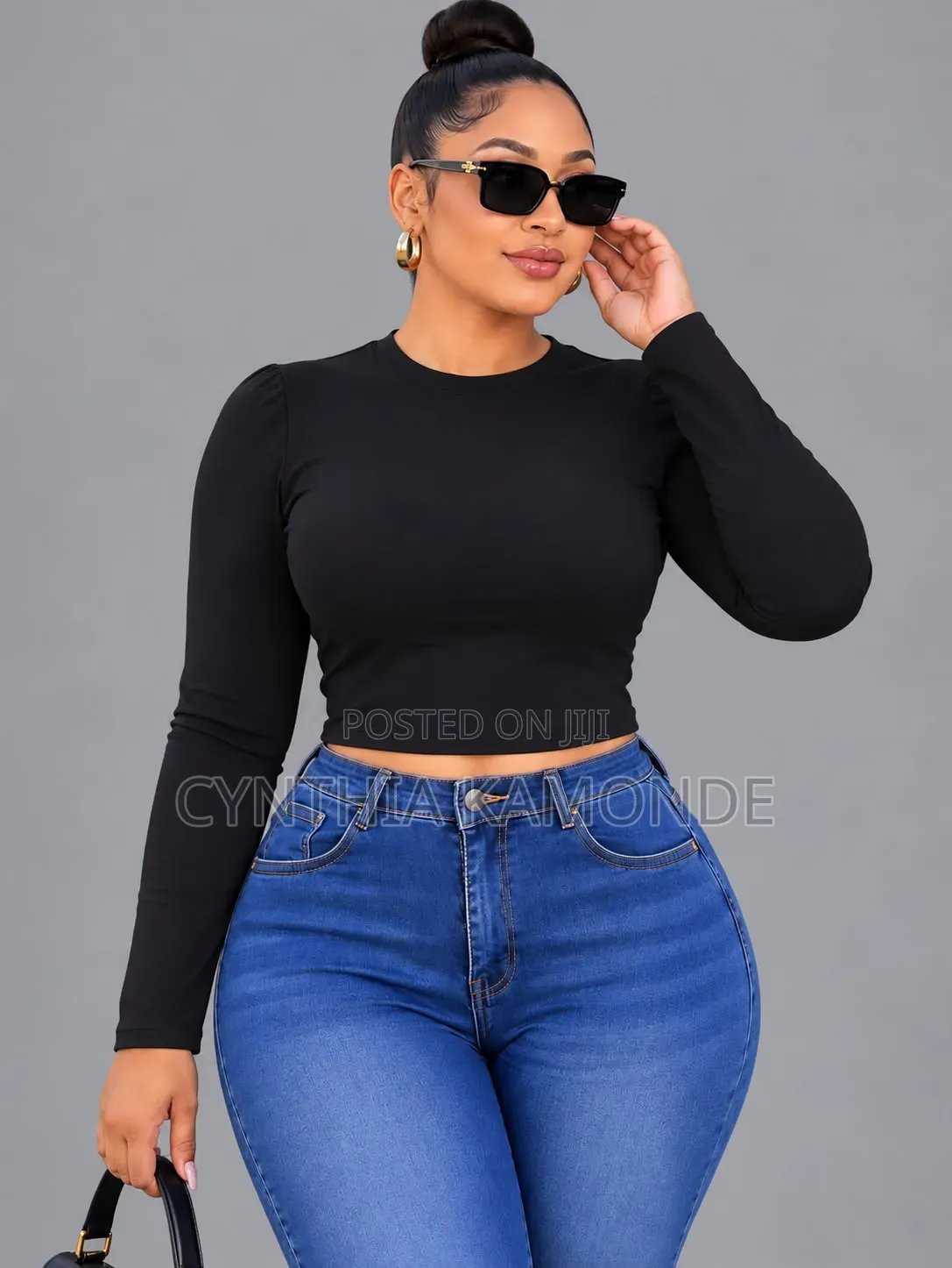 Crop Top Long Sleeved