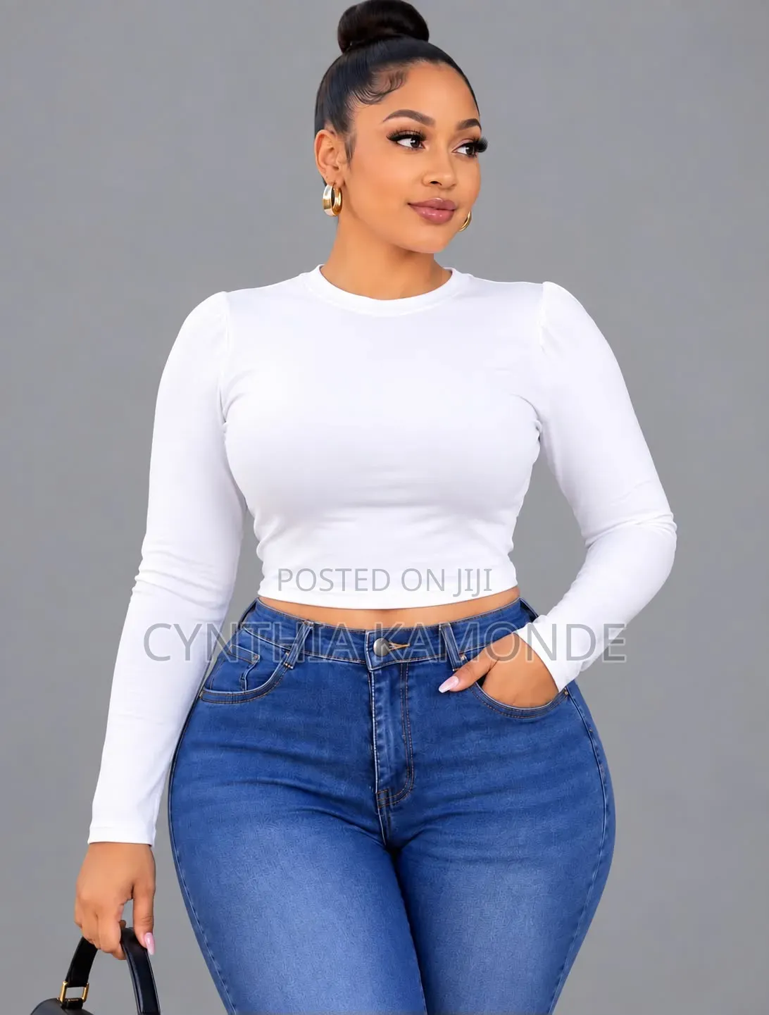 Crop Top Long Sleeved