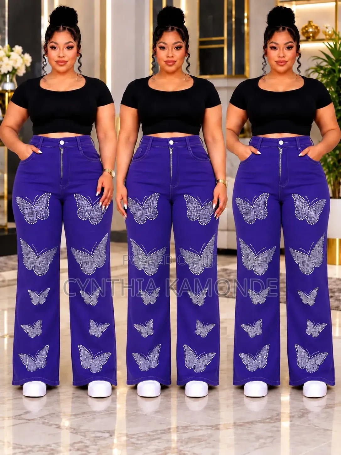 Butterfly Ladies Jeans