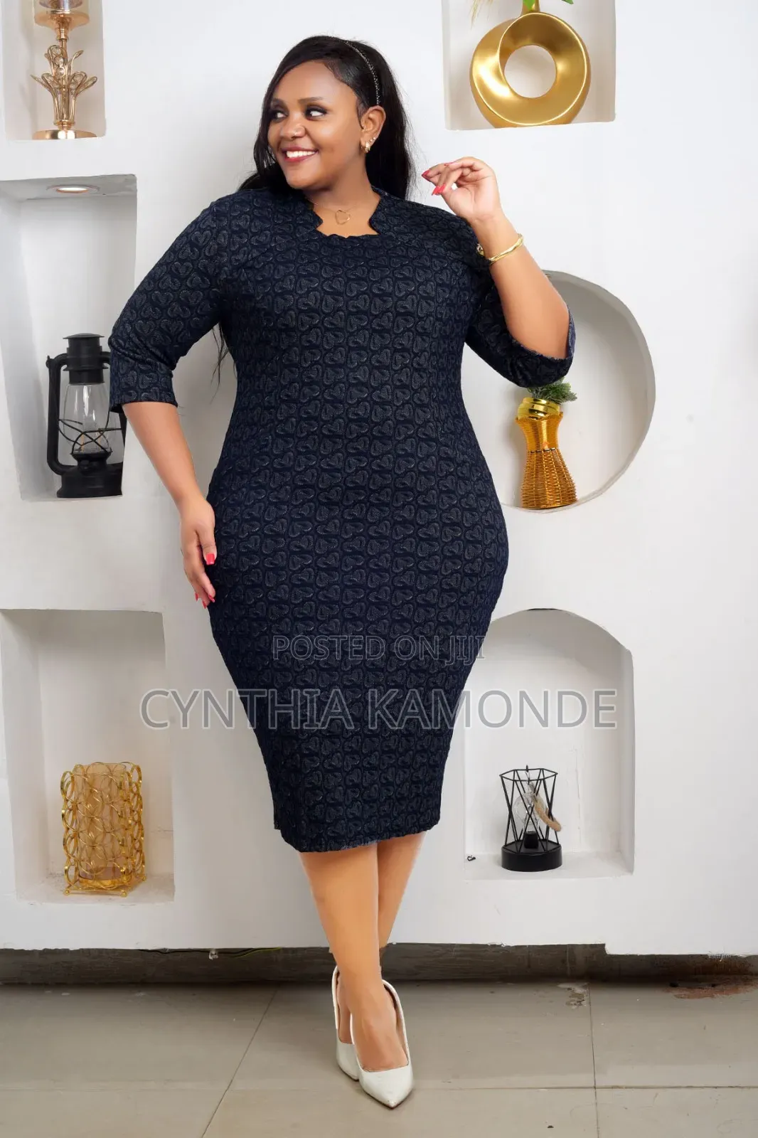 Midi Straight Dress