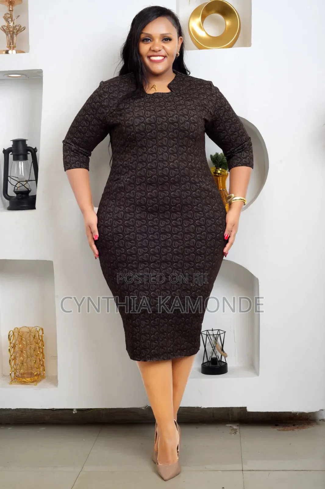 Midi Straight Dress