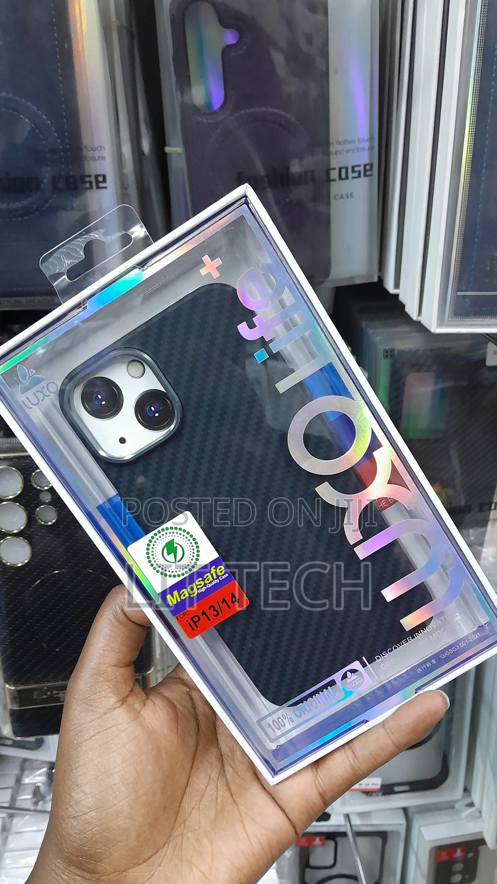 LUXO Life Carbon Fiber for iPhone 13/14