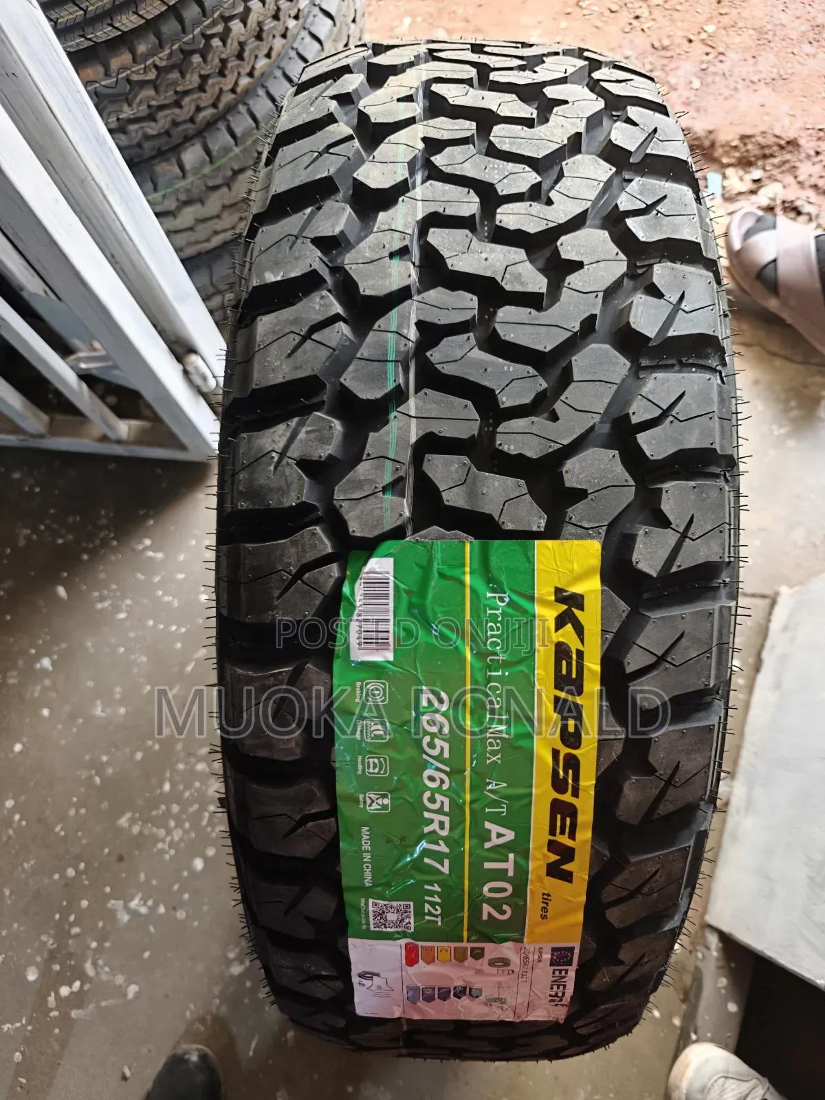 265/65r17 Kapsen Tyre (Practicalmax a/T 02