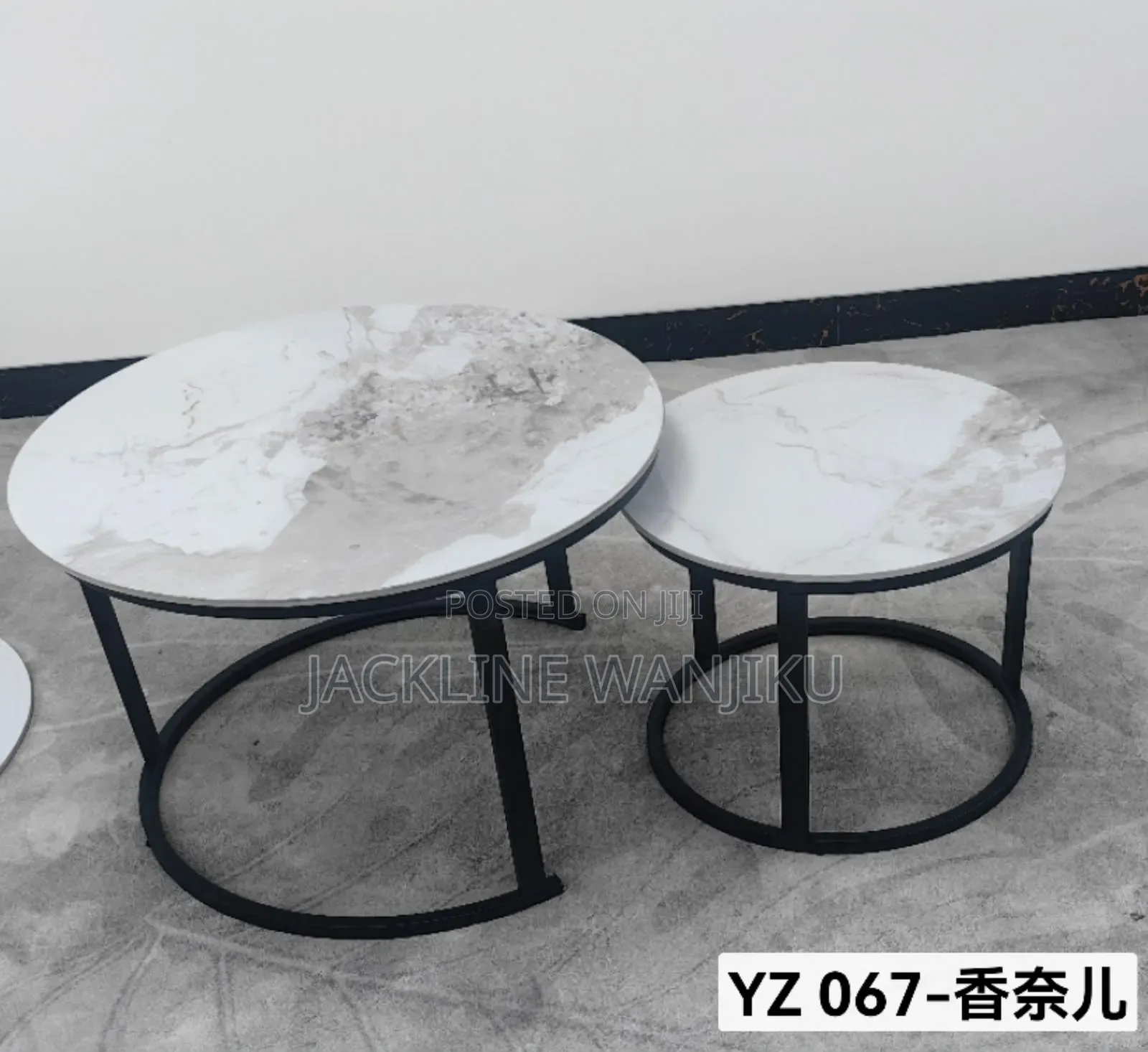 Marble Nesting Coffee Table Gold