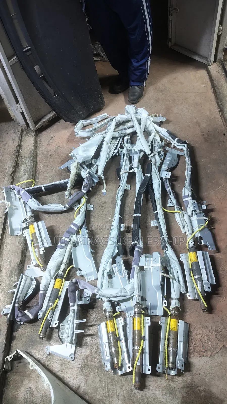 Prado J-150 and J-165 Curtain Airbags Full Sets.