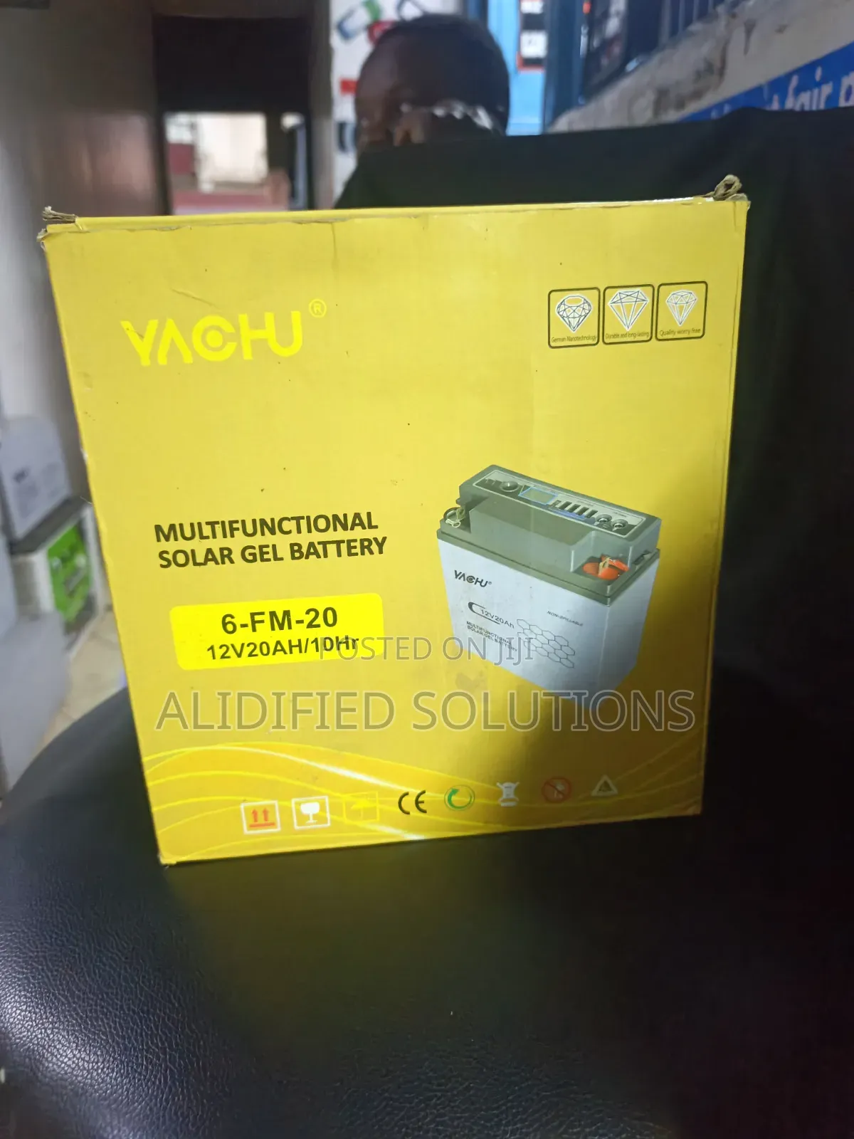 Yachu 12v 20ah Gel Battery