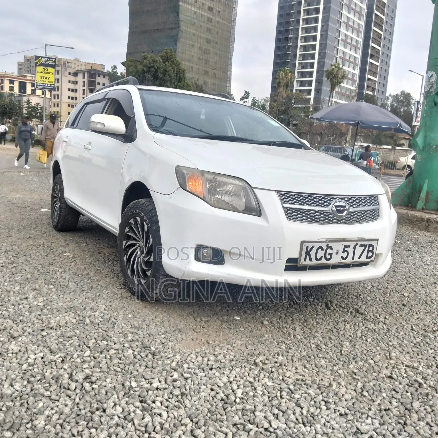 Toyota Corolla Fielder 2008 White