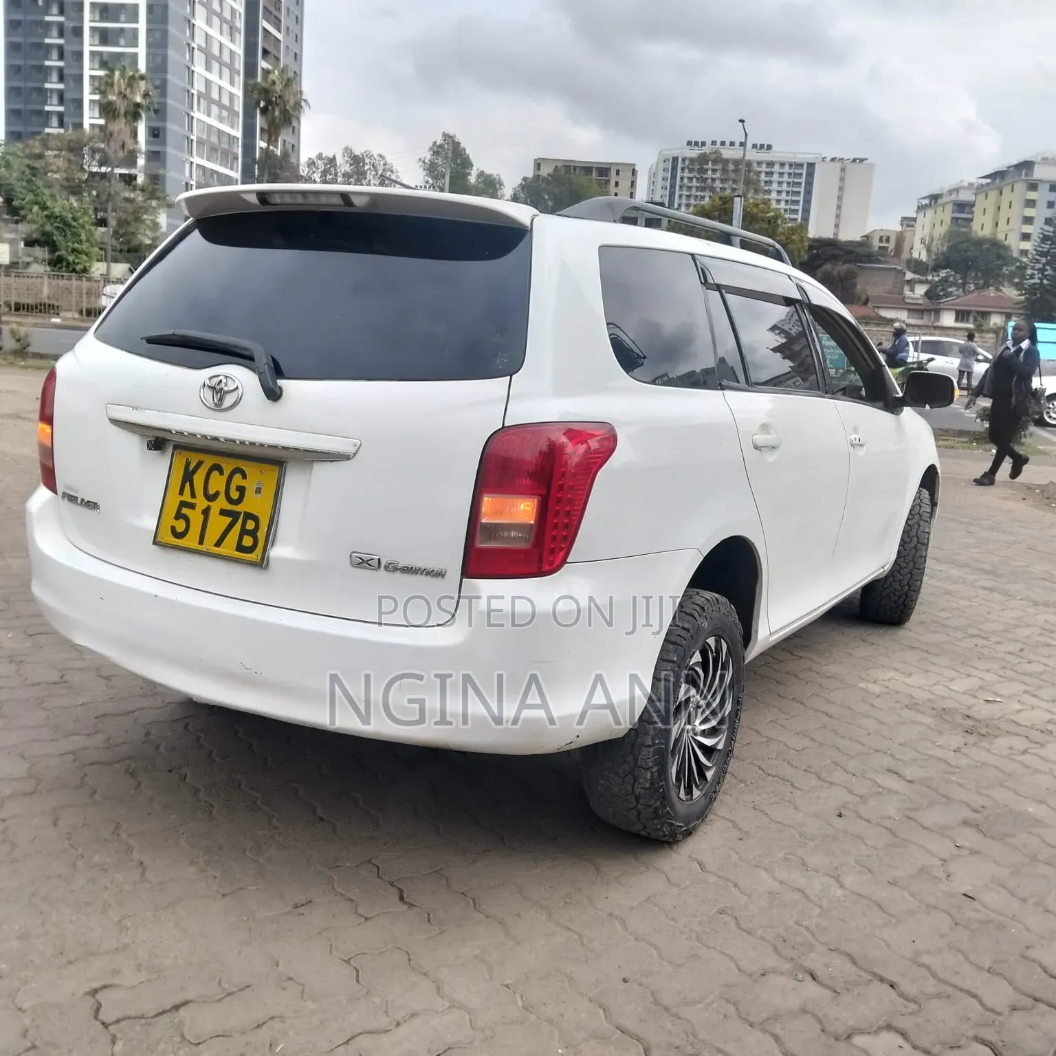 Toyota Corolla Fielder 2008 White