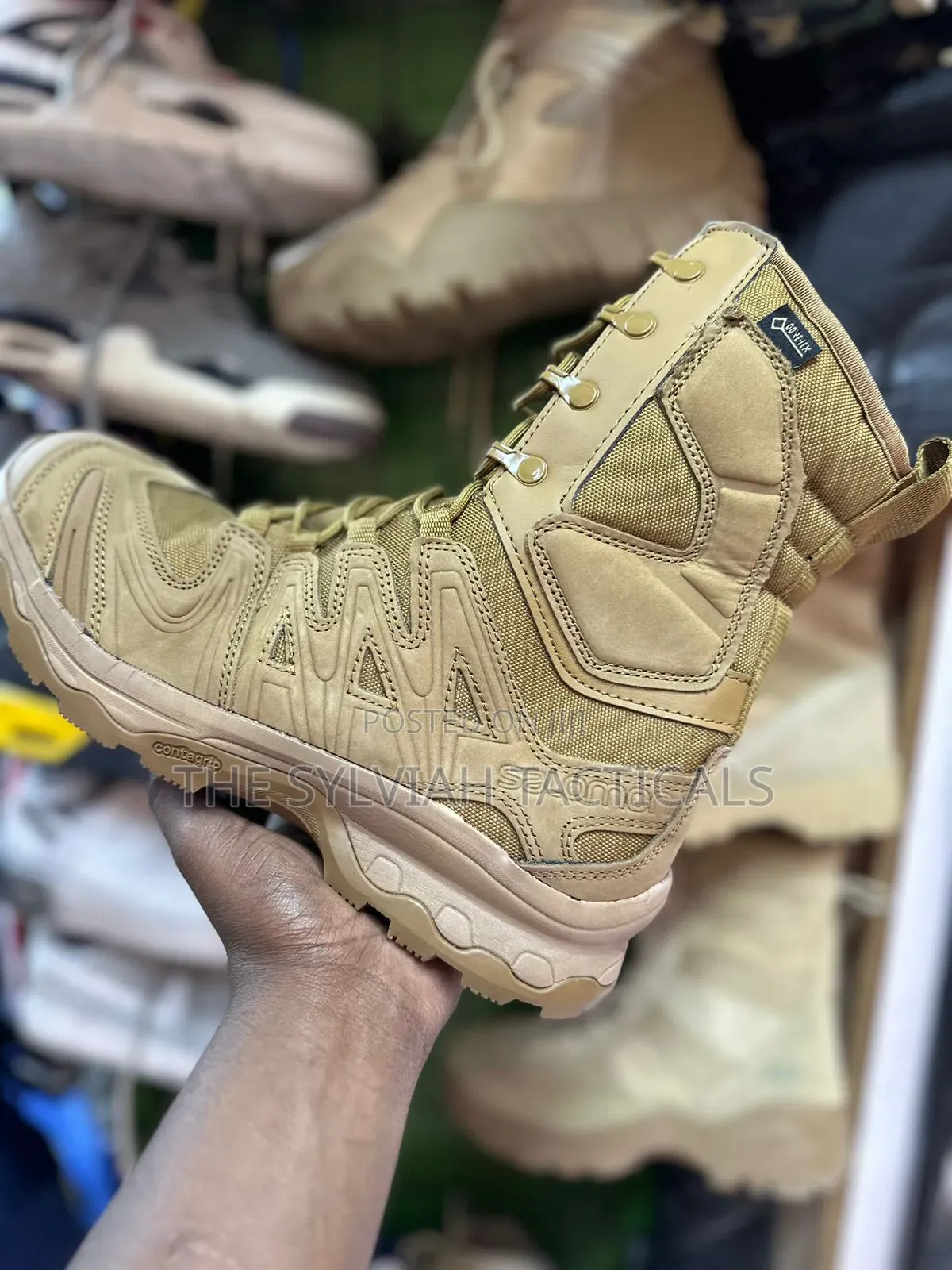 Outdoor Tactical Legit Original Waterproof Hiking High Boot Solomon