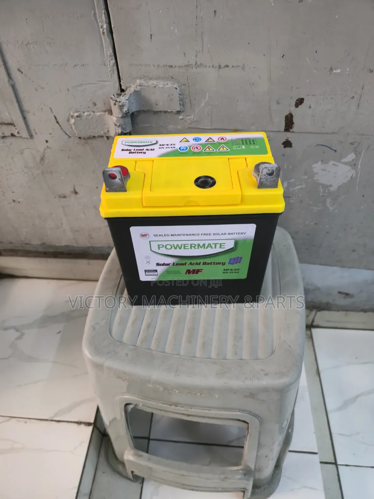 35ah/12v Powermate Dry Cell Battery