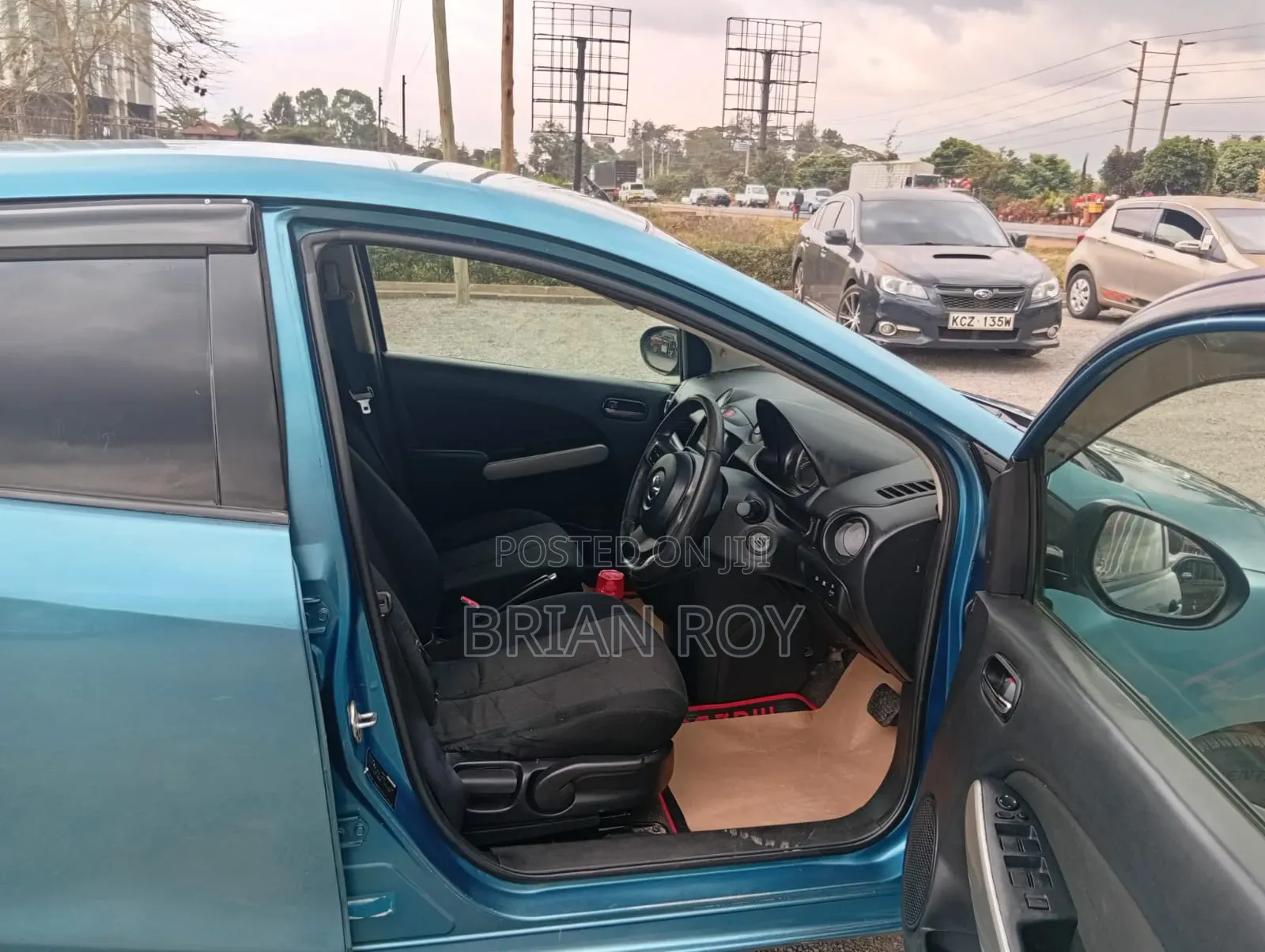 Mazda Demio 2013 Blue