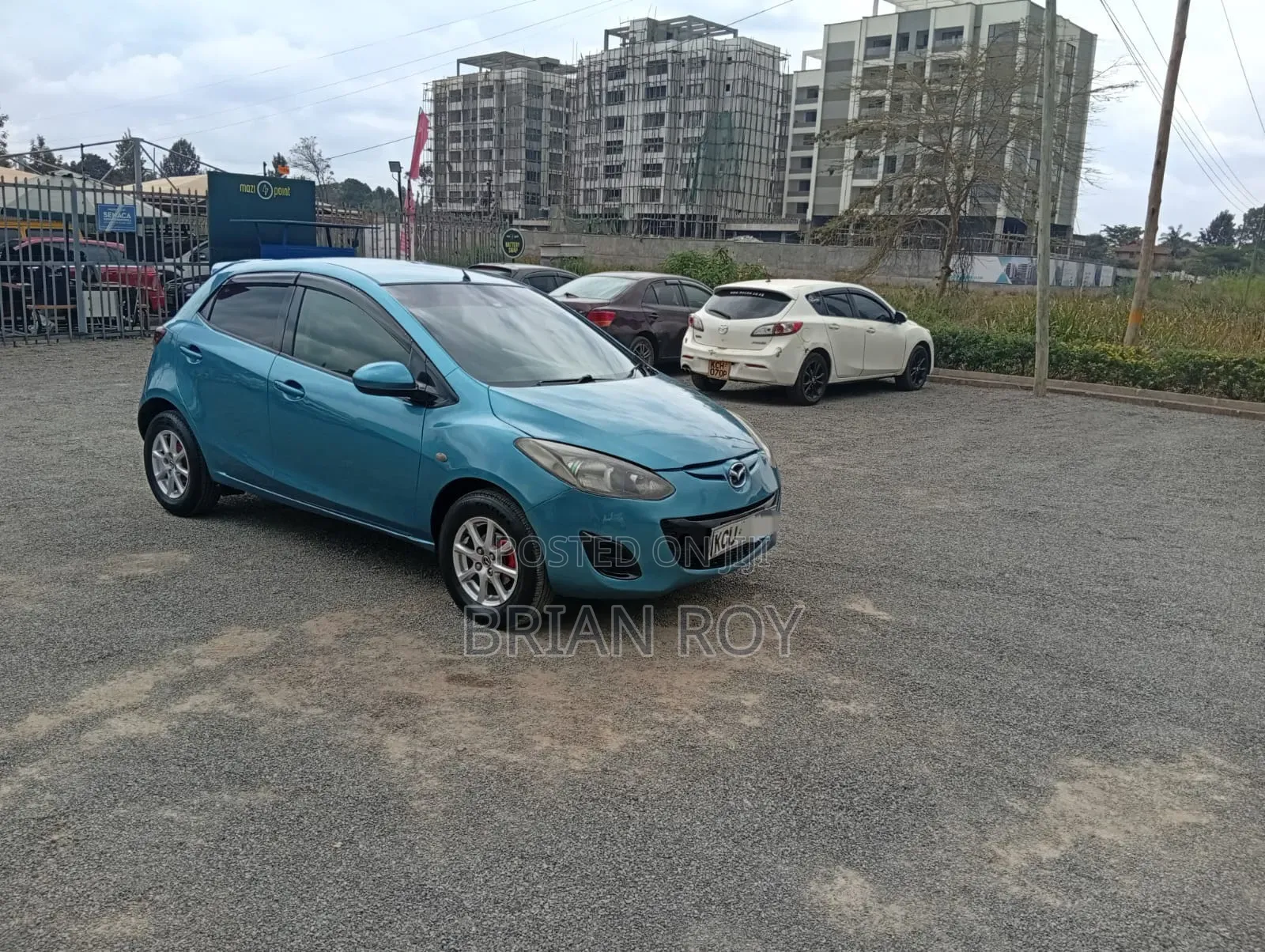 Mazda Demio 2013 Blue