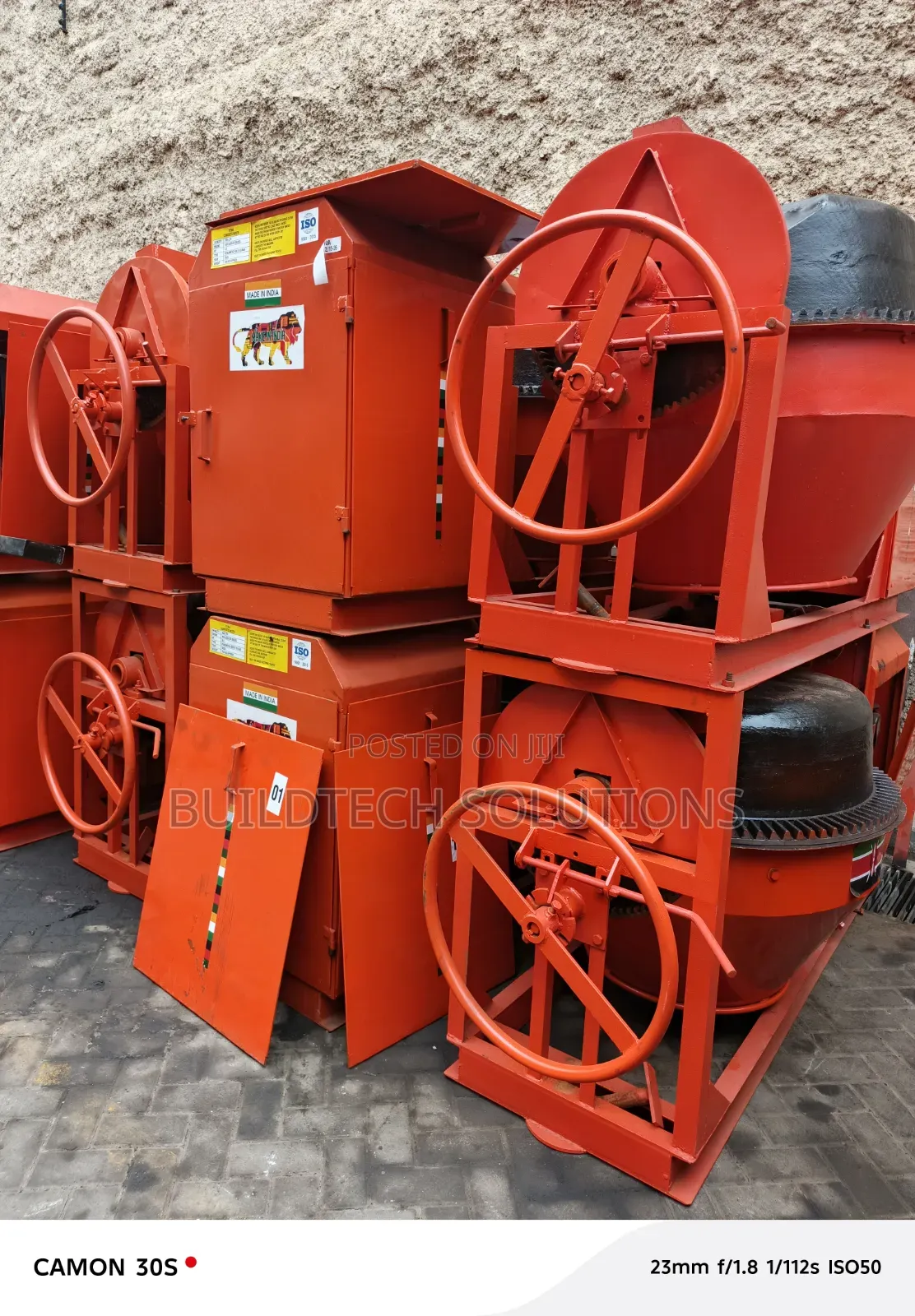 Indian 500L Concrete Mixer – 6.5HP Diesel Engine