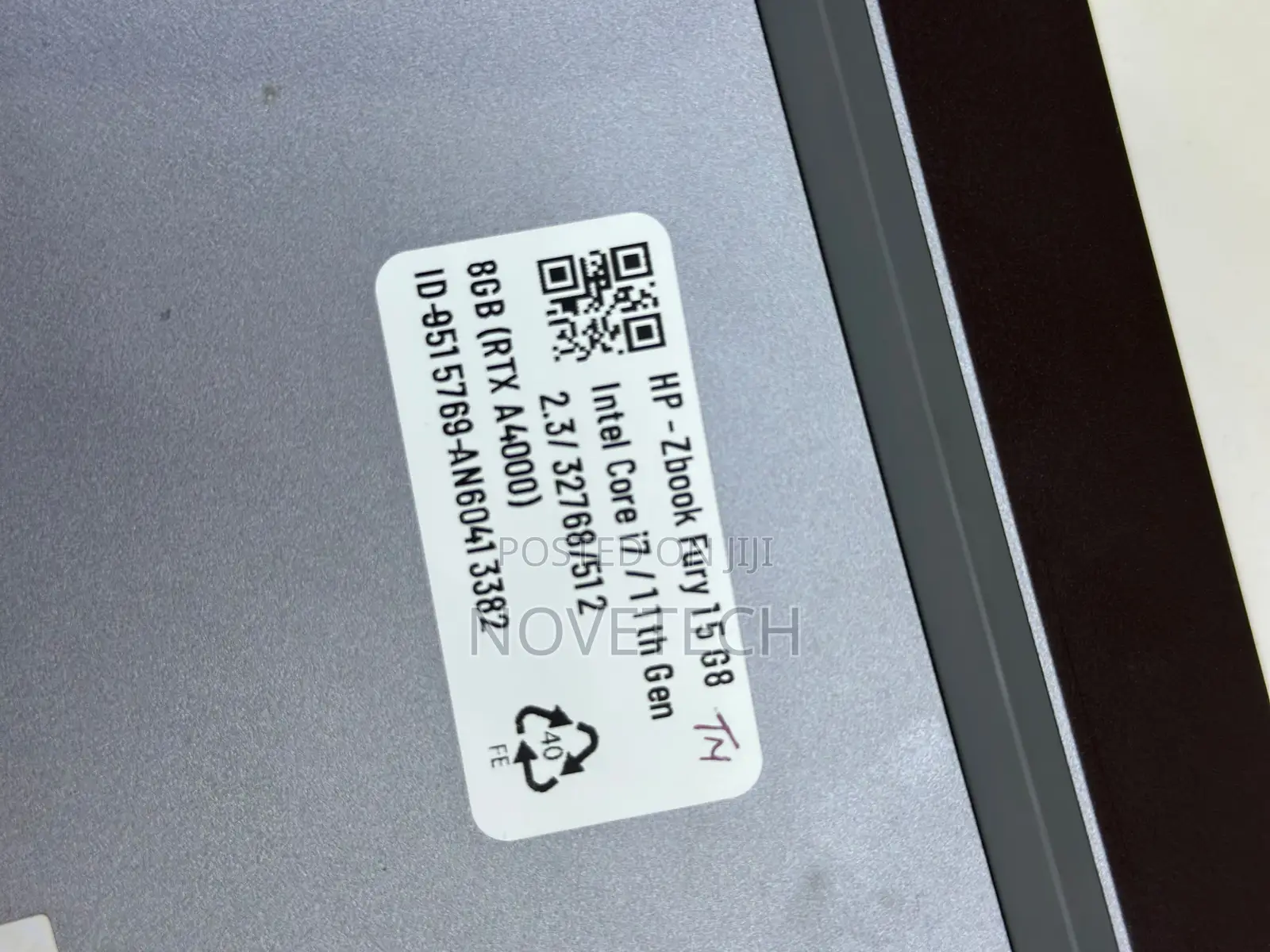 Laptop HP ZBook Fury 15 G8 32GB Intel Core i7 SSD 512GB