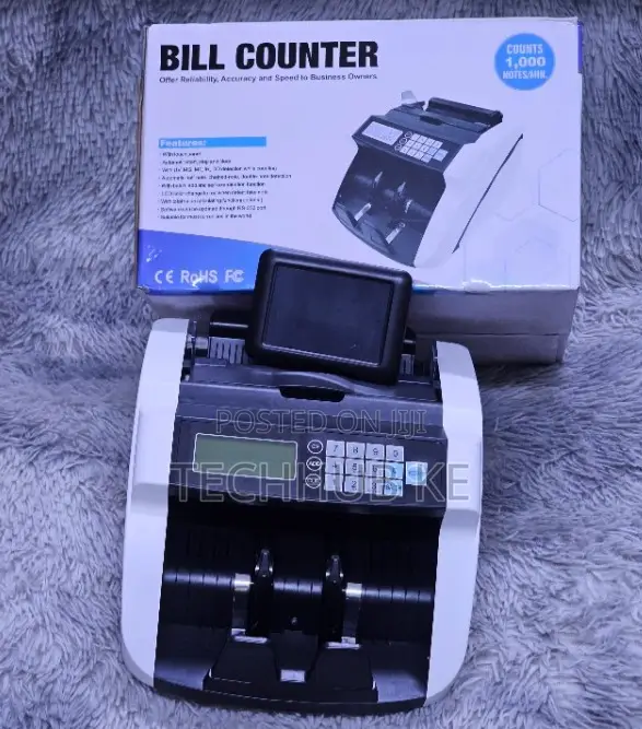 Bill Counting Machine With Fake Note Detection