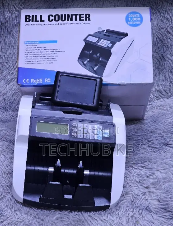 Bill Counter With UV Magnetic Lights for Fake Detection