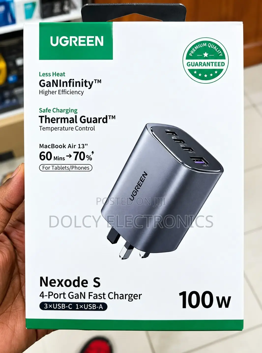 Ugreen Nexode S 4-Port 100w GaN Fast Charger