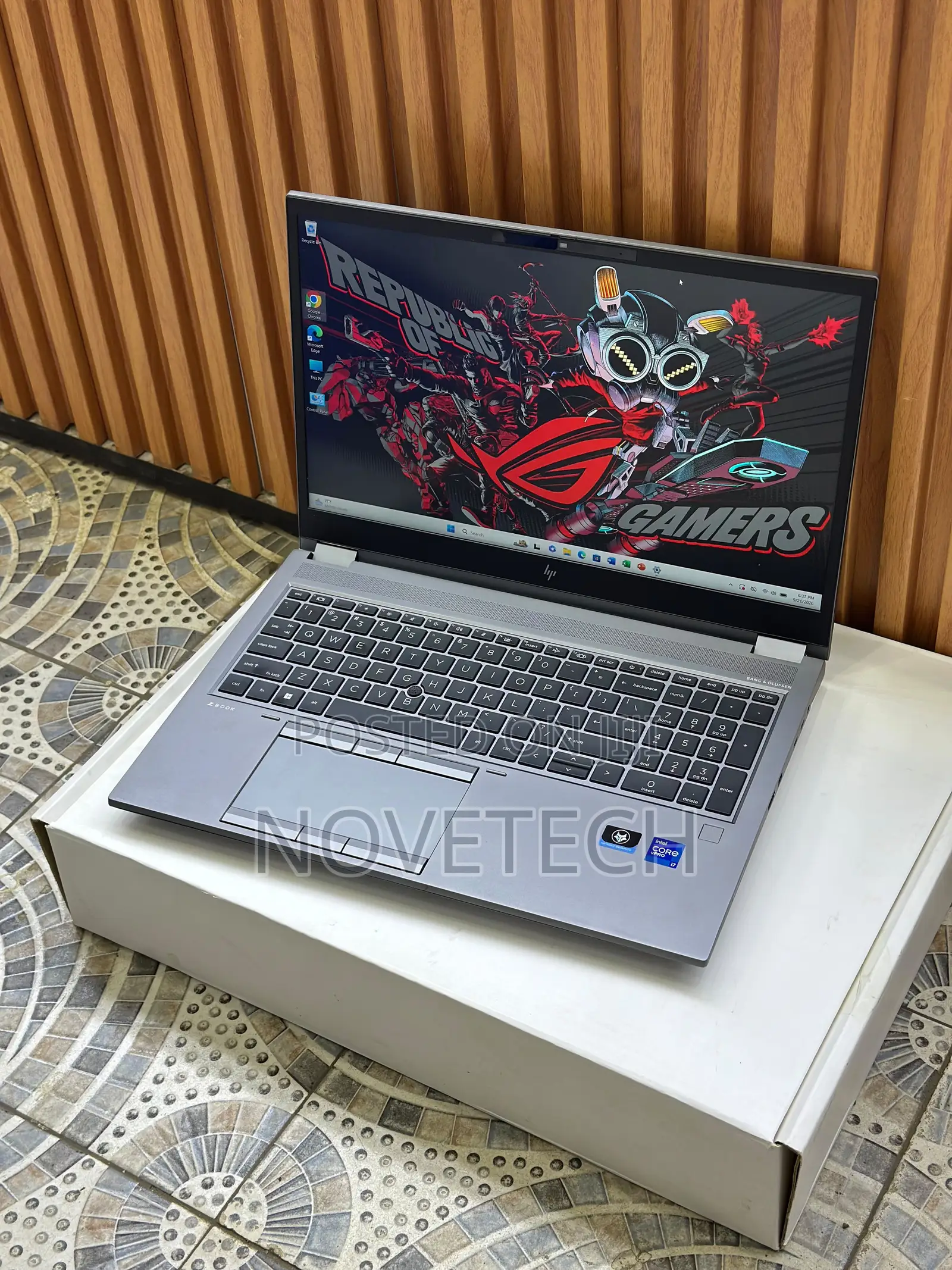 Laptop HP ZBook Fury 15 G8 32GB Intel Core i7 SSD 512GB