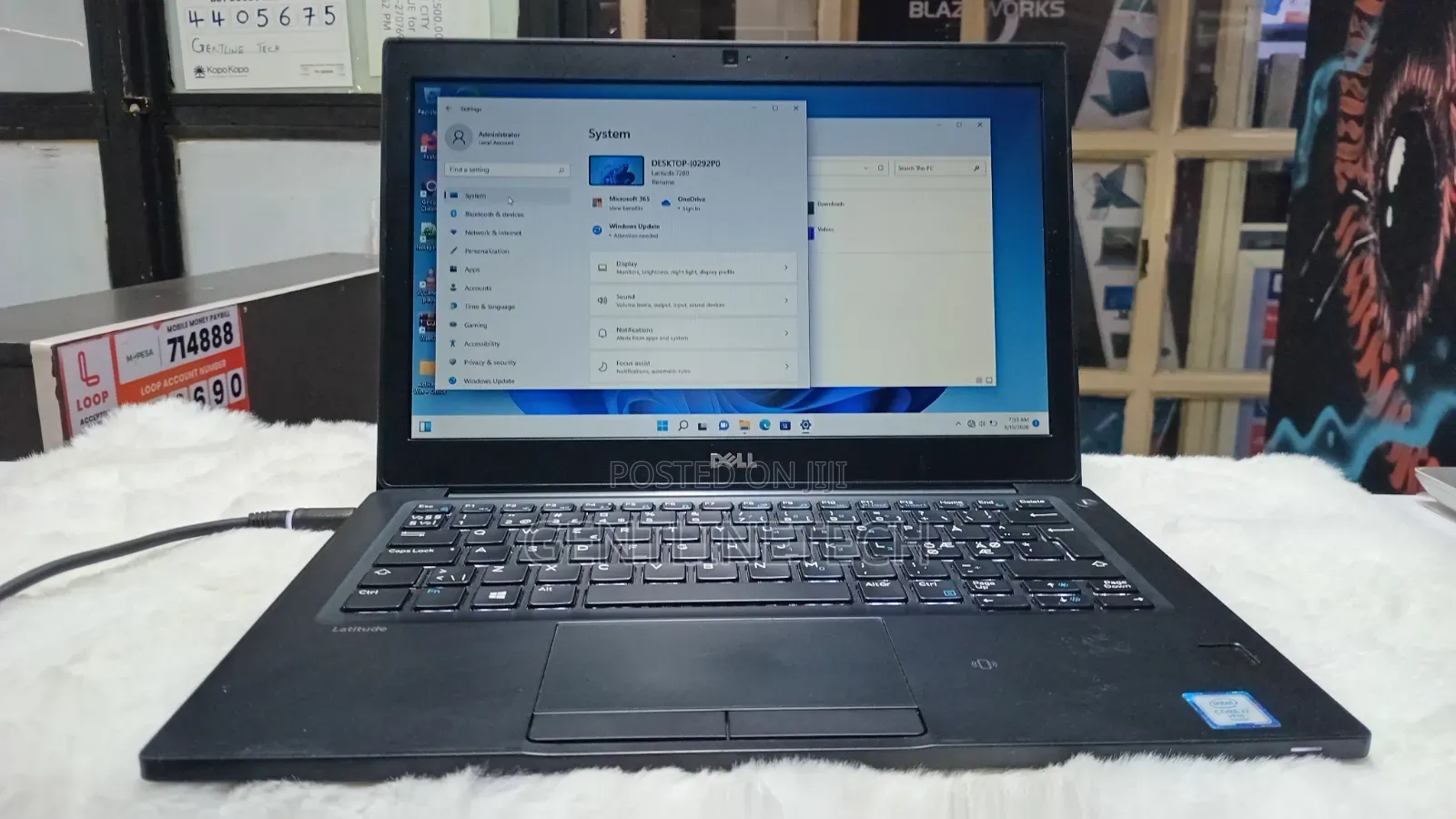 Laptop Dell Latitude 7280 8GB Intel Core i7 SSD 128GB
