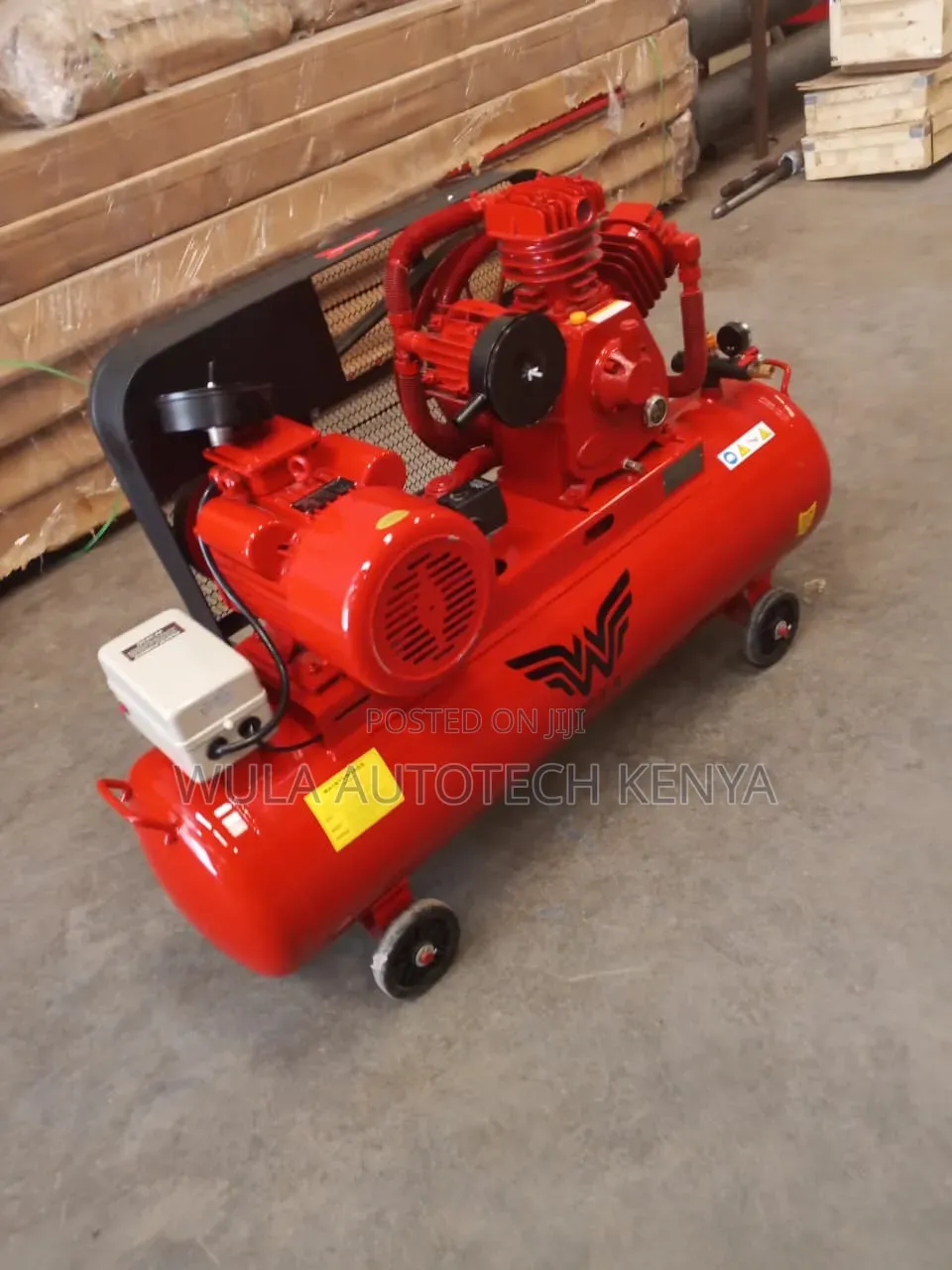 Heavy Duty Air Blow Cleaning User 200l Air Compressor Machine Sunshine