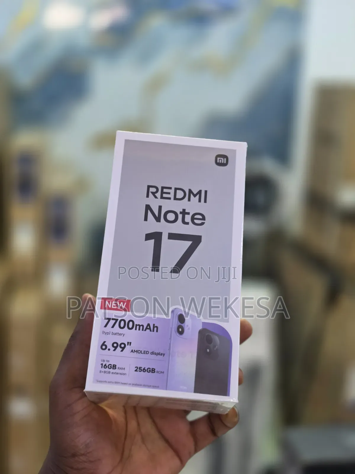 New Xiaomi Redmi Note 17 256 GB Black