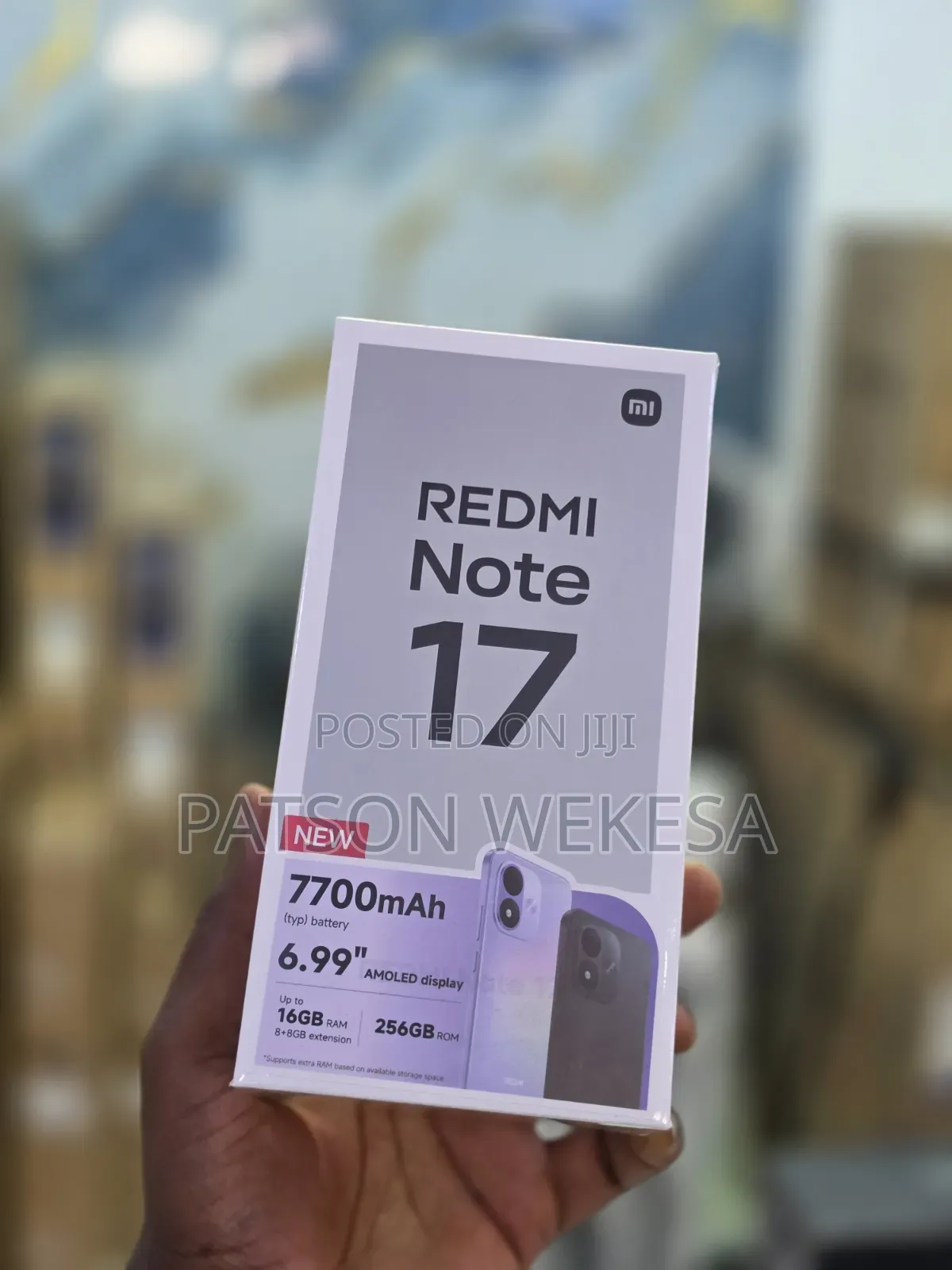 New Xiaomi Redmi Note 17 256 GB Black