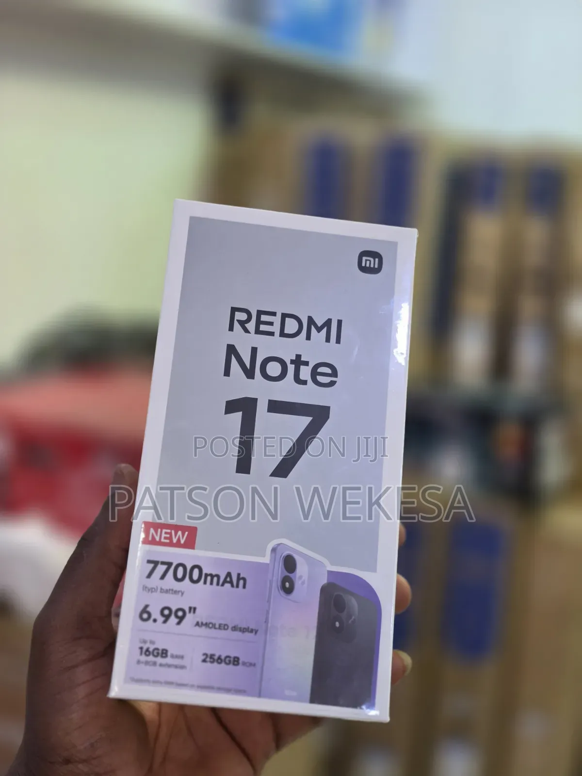 New Xiaomi Redmi Note 17 256 GB Black