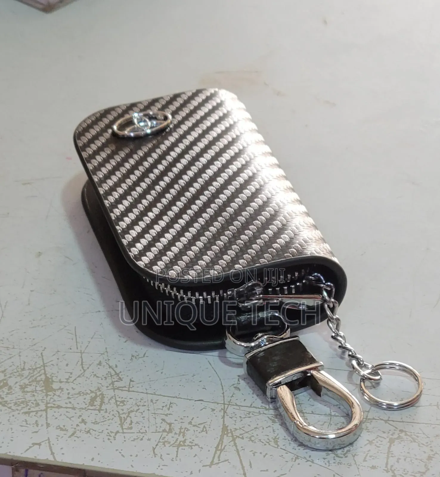 Toyota Branded Car Key Pocket With Key Chain Holder
