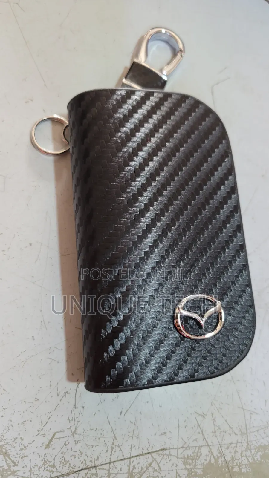 Mazda Key Pouch With Key Chain | Branded Car Key Holder