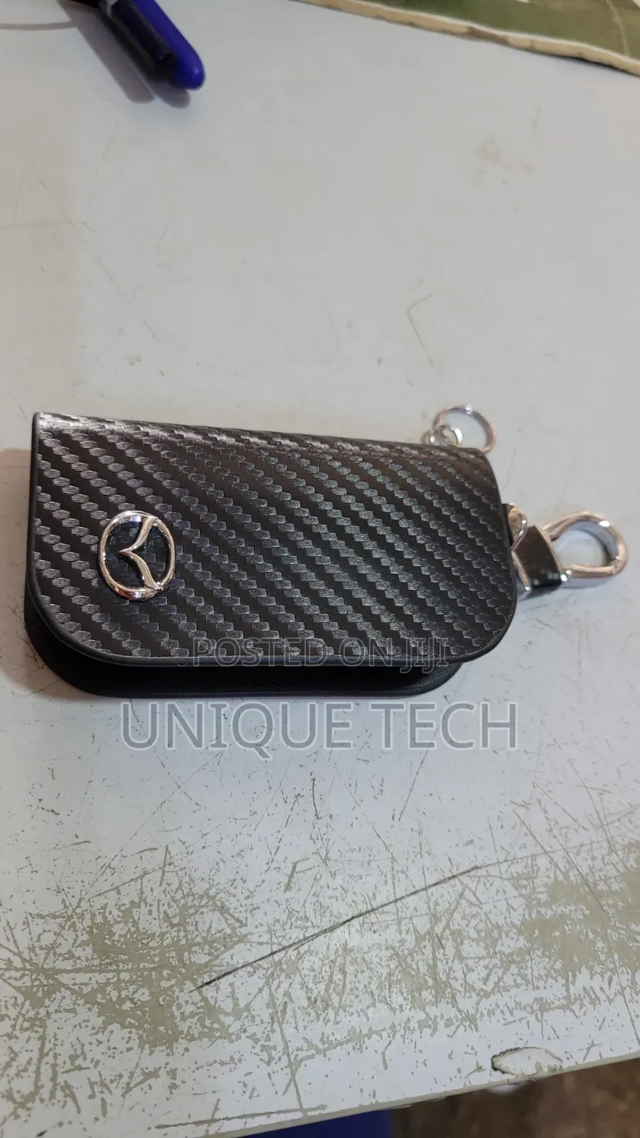 Mazda Key Pouch With Key Chain | Branded Car Key Holder