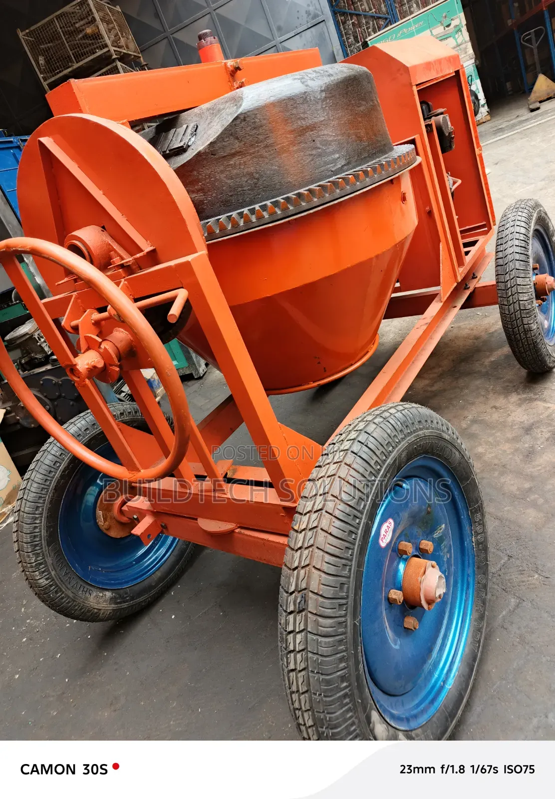 Heavy Duty Indian Concrete Mixer 500L – Diesel 6.5HP