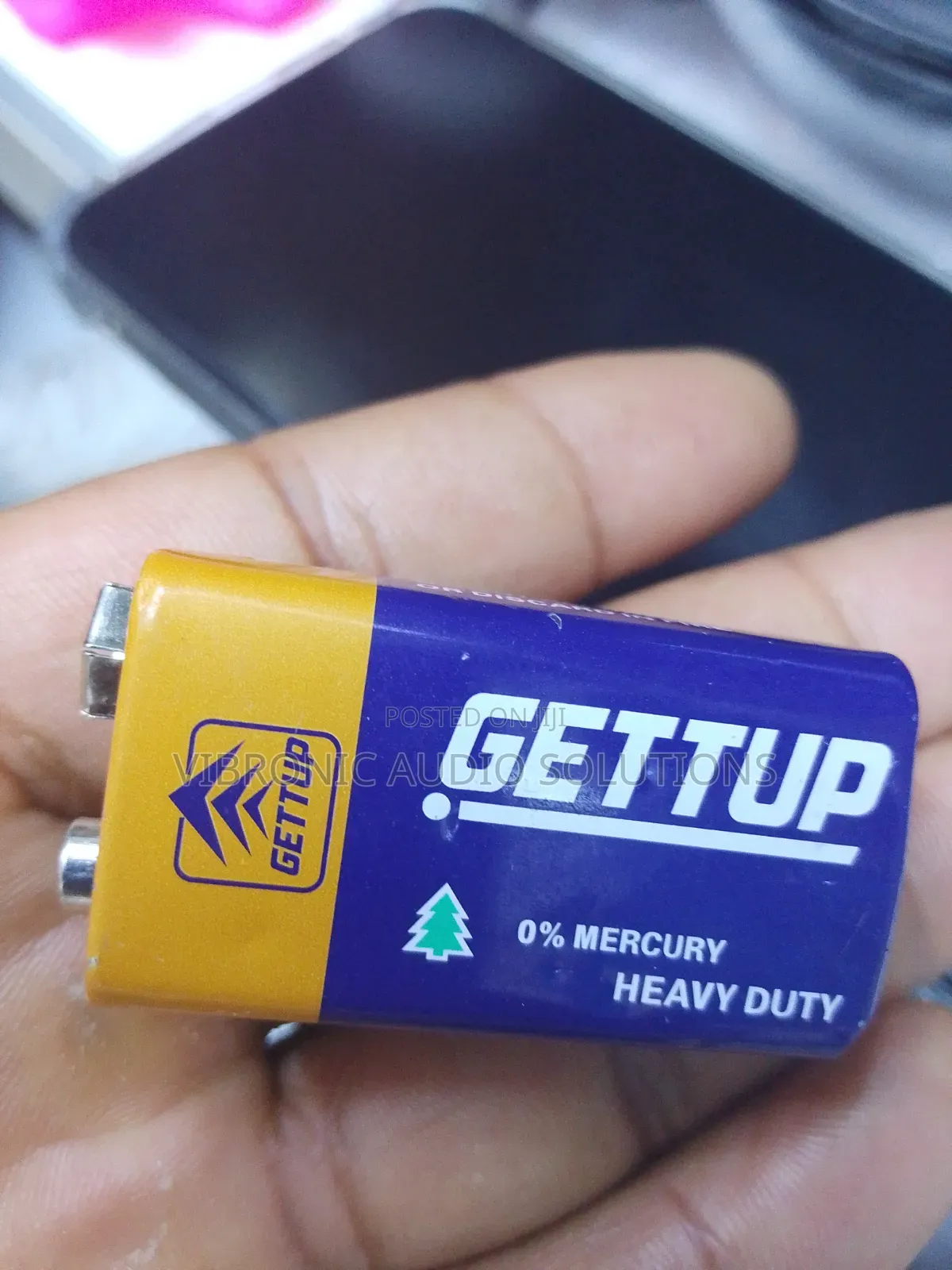 Gettop 9v Microphone Battery - 2 PCS