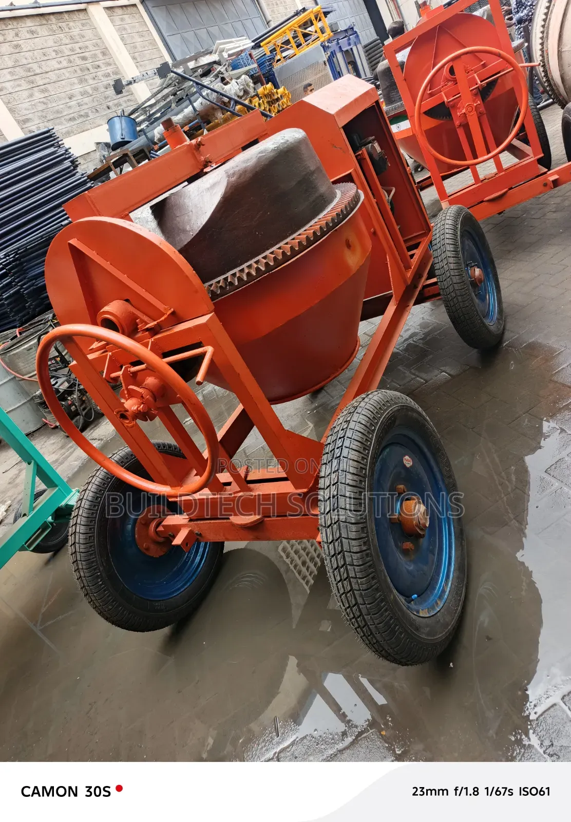 Professional 500L Concrete Mixer – Indian 6.5HP Diesel