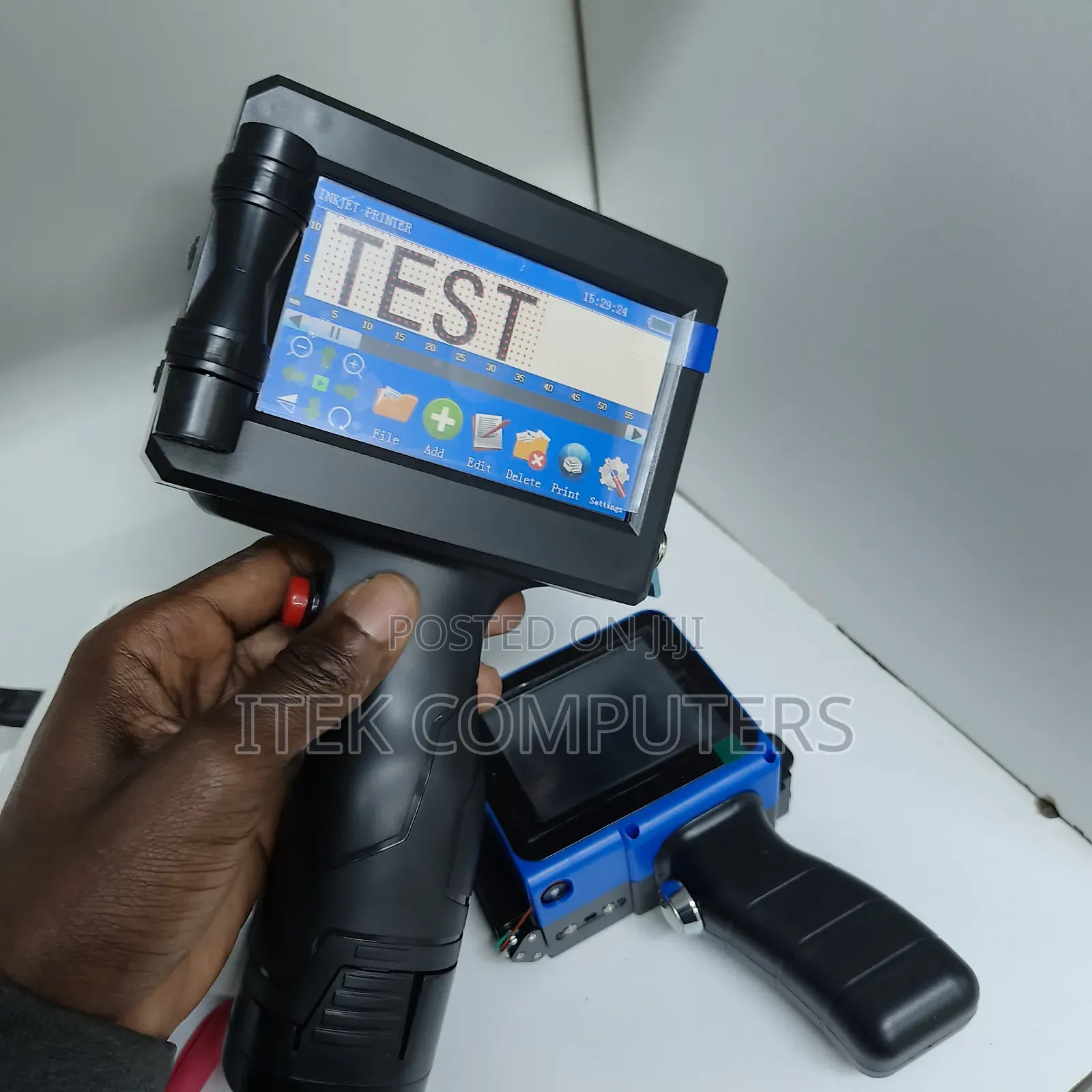 12.7mm Inkjet Coding Printer With Quick-Drying Printing Ink