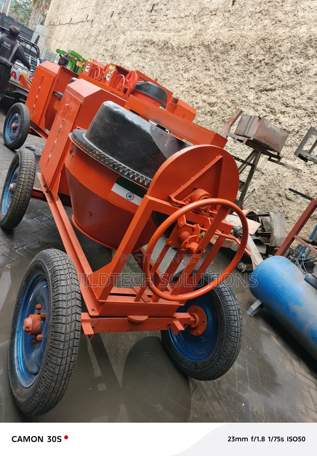500L Indian Concrete Mixer Machine – 6.5HP Diesel