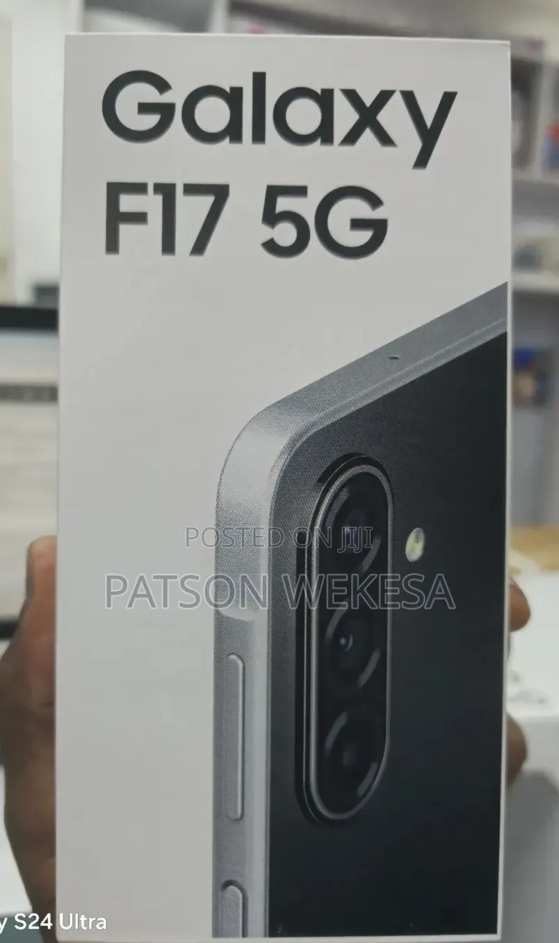 New Samsung Galaxy F17 5G 128 GB Black