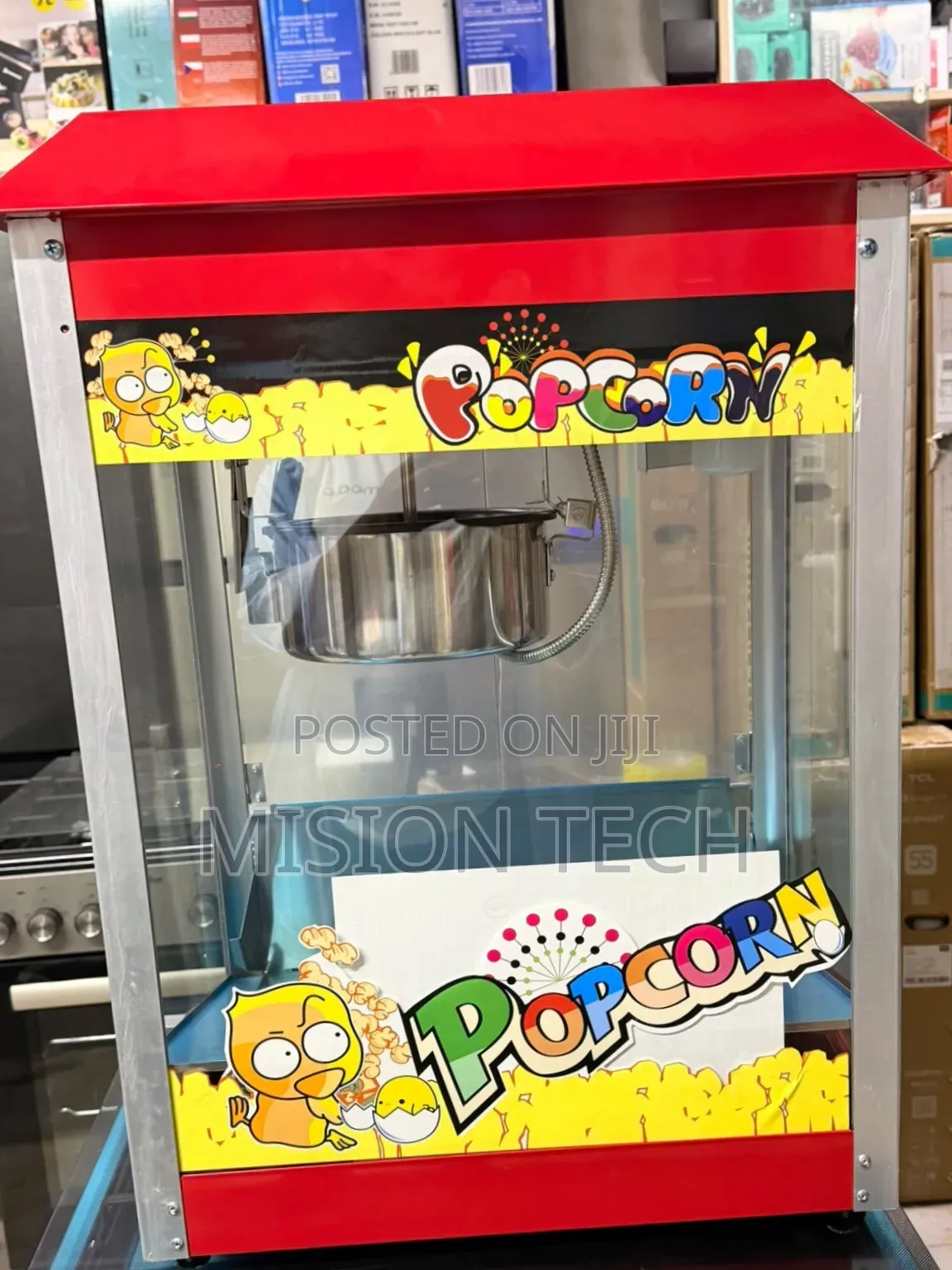 Euromax Commercial Popcorn Maker Machine ::;;