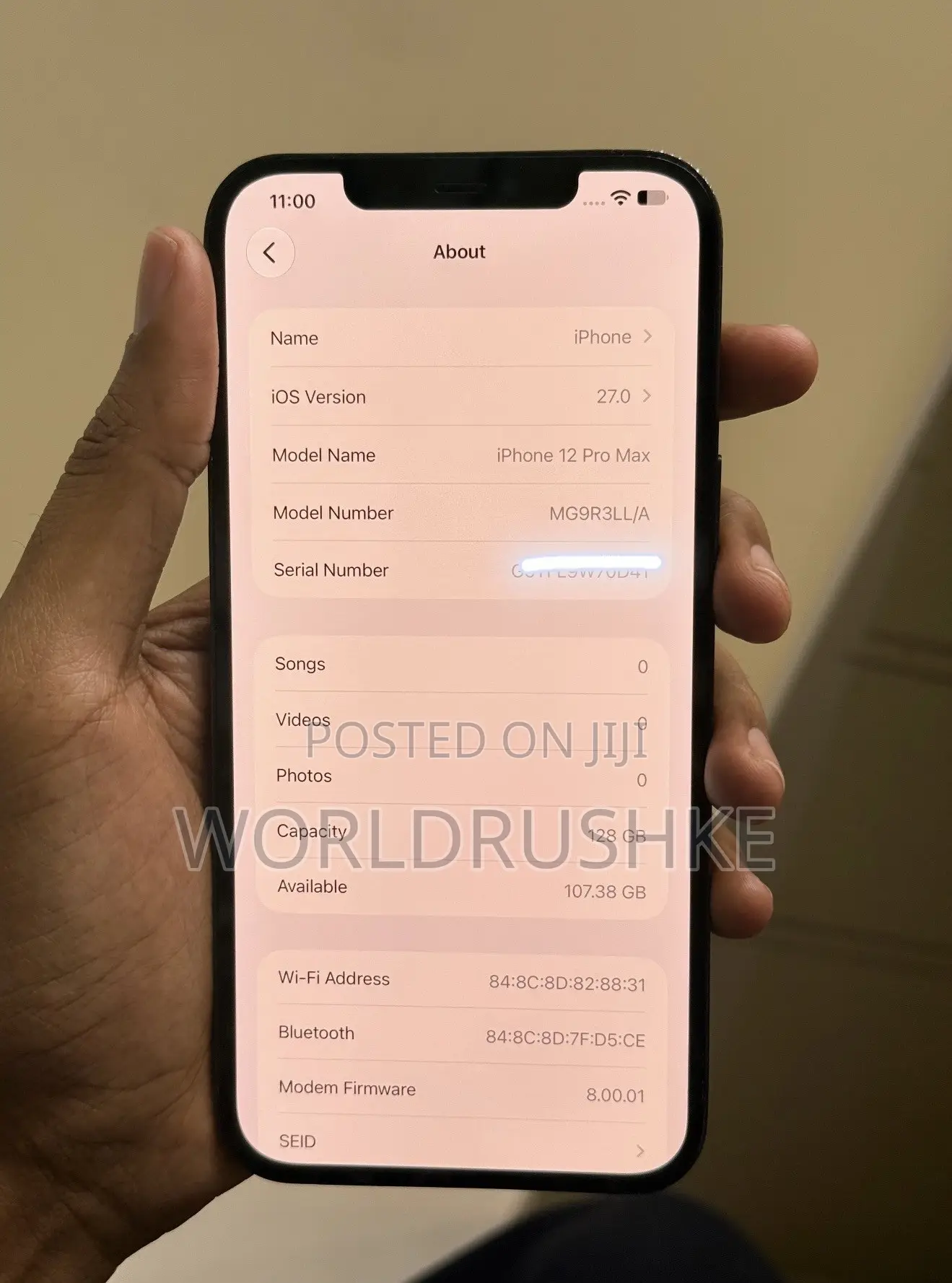 New Apple iPhone 12 Pro Max 128 GB Black
