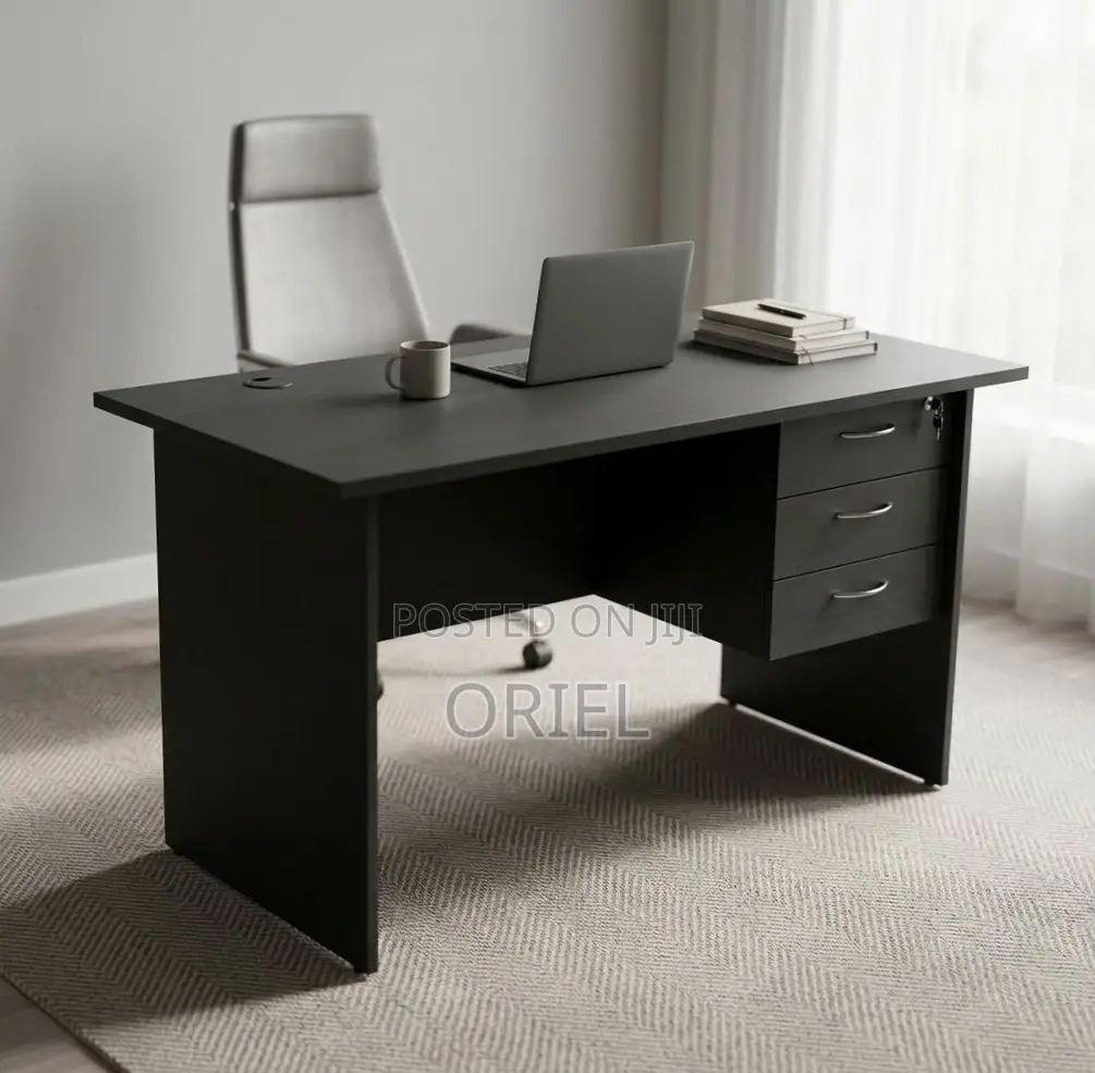 Office Desk : 120CM Clerical Office Desk With Drawers