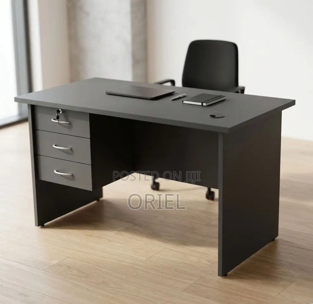 Office Desk : 120CM Clerical Office Desk With Drawers