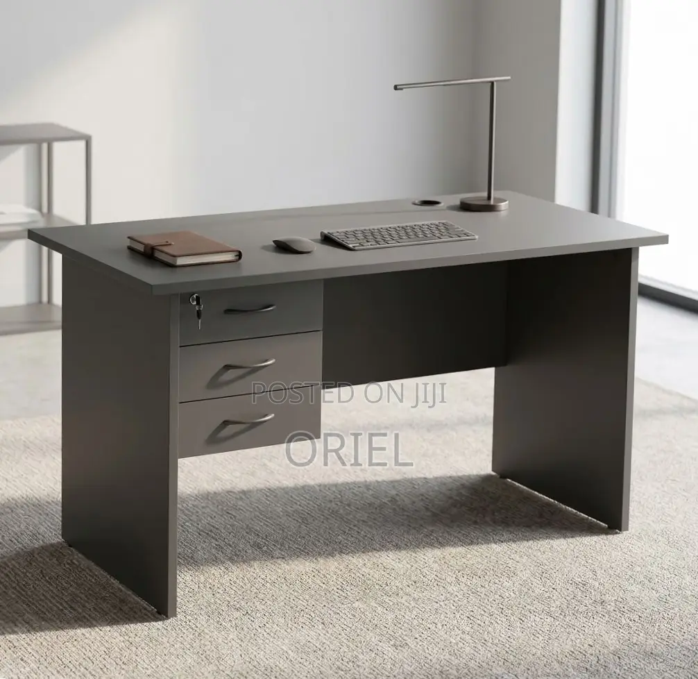 Office Desk : 120CM Clerical Office Desk With Drawers