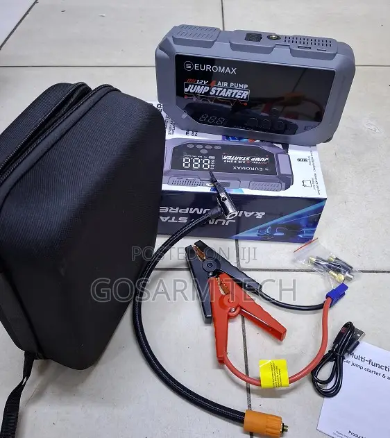 Euromax EMK3 Emergency Car Starter– Compact Multifunction Vehicle Kit