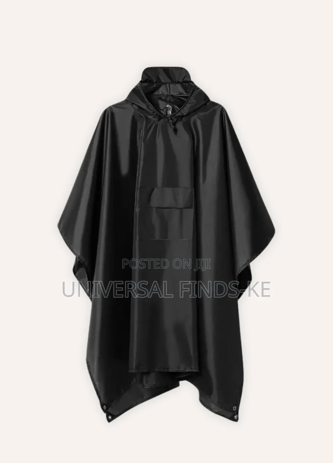 Rain Poncho Coat – Waterproof Hooded Rain Jacket for Outdoor Activity