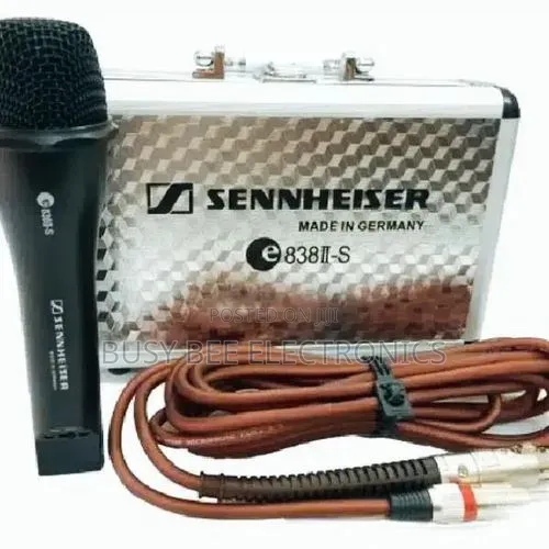 Sennheiser E 838 II-s Dynamic Cardioid Microphone